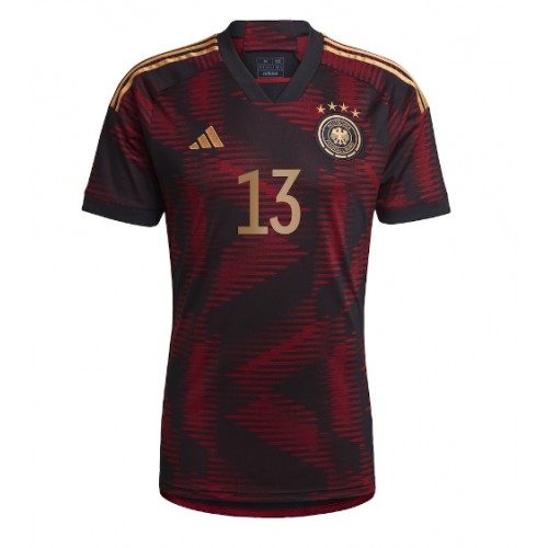Tyskland Thomas Muller #13 Bortedrakt VM 2022 Kortermet Tyskland Thomas Muller #13 Bortedrakt VM 2022 Kortermet